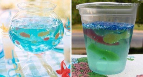 عکس های تزئین غذای جش تولد کودکان