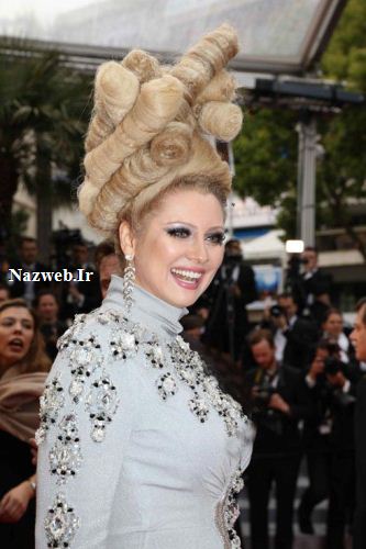 جشنواره کن با عجیب و دیدنی ترین مدل موی ستاره ها !