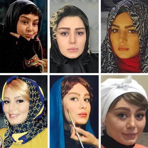 سحر قریشی با چهره های دیدنی و جالب (عکس)