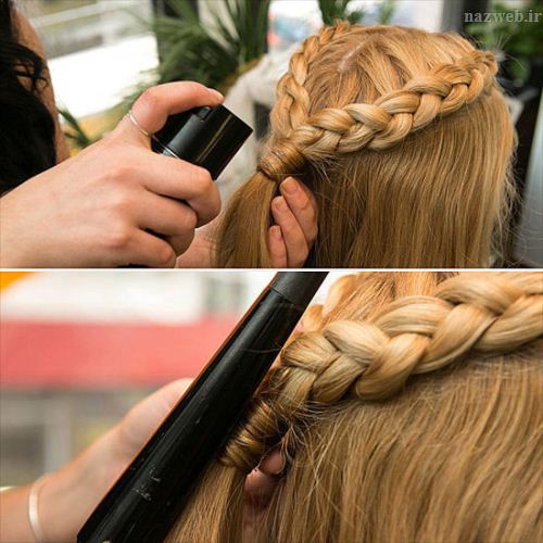 آموزش تصویری بافت مو مدل بازی تاج و تخت!