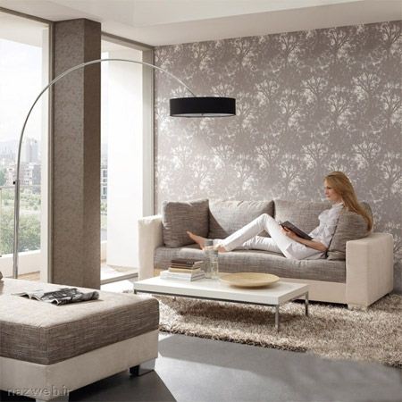 دکوراسیون با مدل های جدید کاغذ دیواری (4)