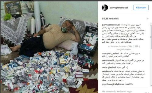 عکس تکان دهنده ای که پرویز پرستویی منتشر کرد