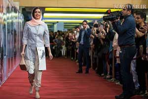 ادای احترام دیدنی ترانه علیدوستی در جشنواره