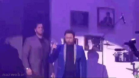 اجرای کنسرت خواننده معروف ایران با بادیگارد ! عکس