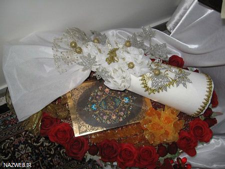 تزئین و چیدمان وسایل شب بله برون