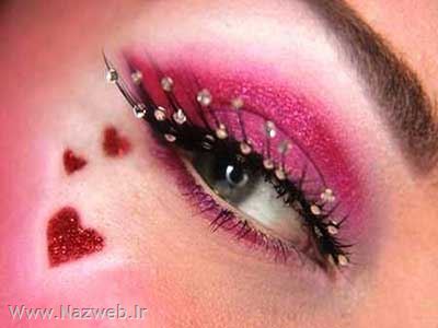 مدل آرایش های چشم سال 2017