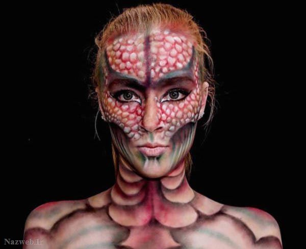 عکس های دختری 16 ساله با چهره ای وحشتناک