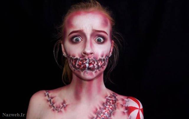 عکس های دختری 16 ساله با چهره ای وحشتناک