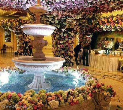 گران ترین عروسی 1 میلیارد دلاری این دختر و پسر ! عکس