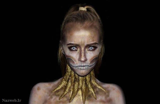 عکس های دختری 16 ساله با چهره ای وحشتناک