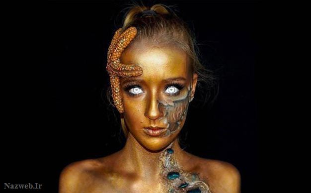 عکس های دختری 16 ساله با چهره ای وحشتناک