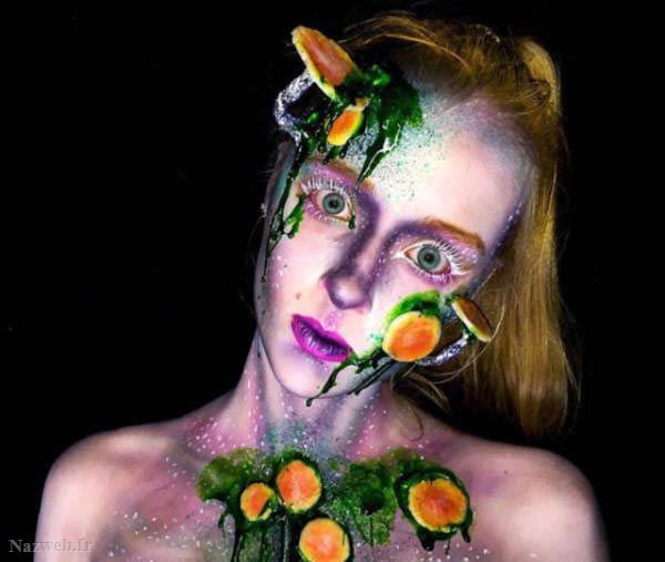 عکس های دختری 16 ساله با چهره ای وحشتناک