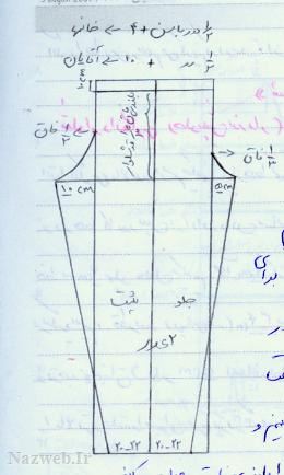 آموزش دوخت پیژامه با الگو (عکس)