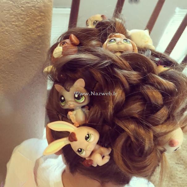 تنها گالری عجیب ترین مدل موهای دخترانه و پسرانه در دنیا