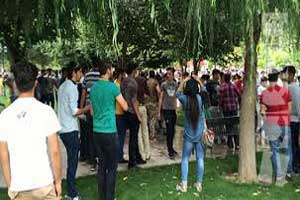 تجمع جنجالی دختران و پسران نوجوان در تهران + عکس تجمع جنجالی دختران و پسران نوجوان در تهران + عکس