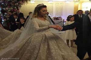 گران ترین عروسی 1 میلیارد دلاری این دختر و پسر ! عکس