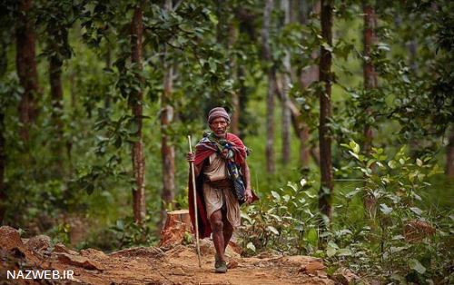 زنانی به سبک هزاران سال پیش (عکس)