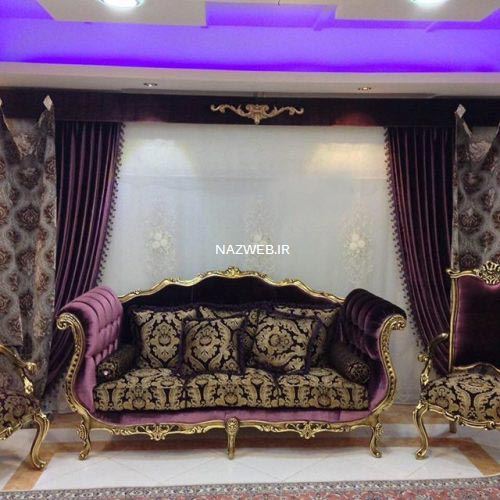 مدرن و شیک ترین مدل پرده های سالن پذیرایی