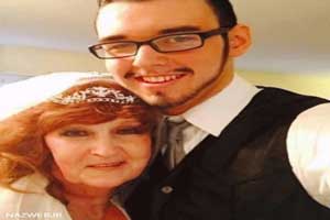 جنجالی ترین ازدواج پیرزن 71 ساله با پسر 17 ساله! عکس