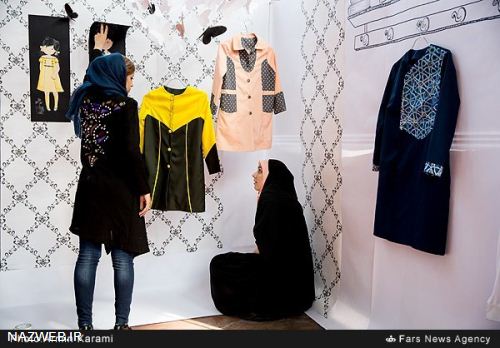 تصاویری از نمایشگاه انواع مدل پوشاک مدارس