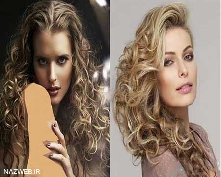 زیباترین مدل موهای فر