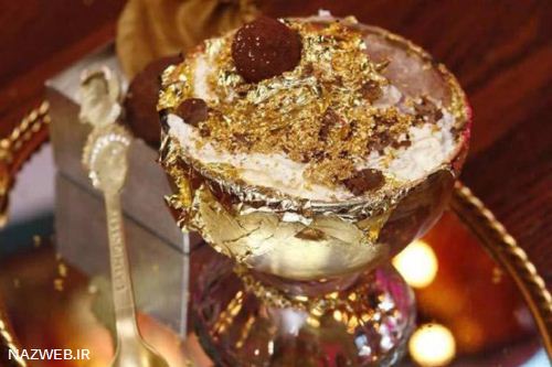 خوردنی های باورنکردنی از طلا و الماس (تصاویر)