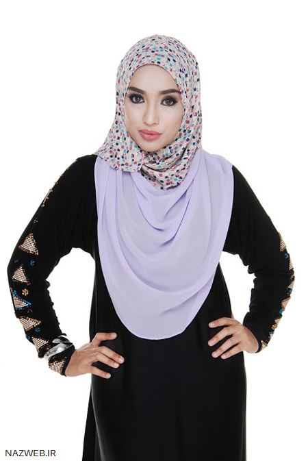جدیدترین مدل روسری های دو تکه Scarf