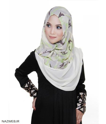 جدیدترین مدل روسری های دو تکه Scarf