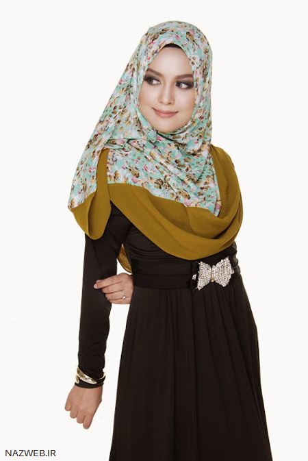 جدیدترین مدل روسری های دو تکه Scarf