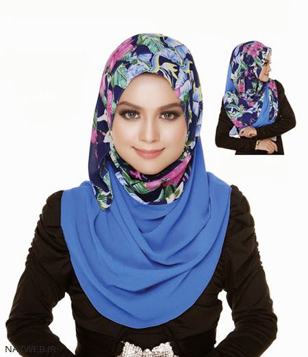 جدیدترین مدل روسری های دو تکه Scarf