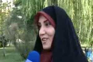 فیلم: وضعیت خانم احمدی پس از بیهوشی در برنامه زنده