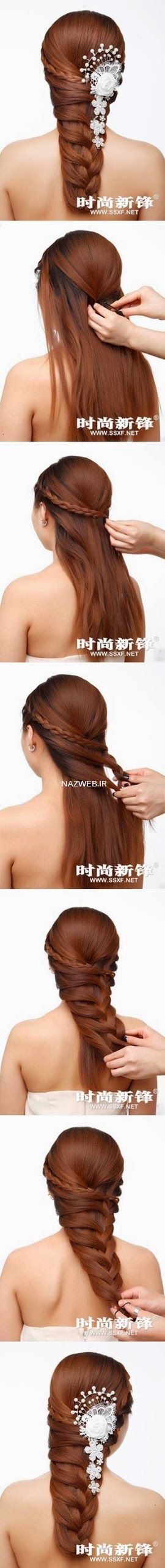 زیباترین مدل موهای بافت + آموزش تصویری گام به گام