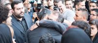 تصاویر مراسم ختم مادر پژمان جمشیدی