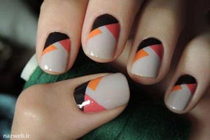 مدل های مجلل و های کلاس طراحی ناخن مثلثی مدل های مجلل و های کلاس طراحی ناخن مثلثی