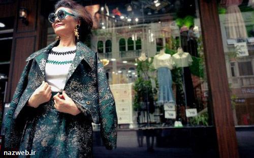 عکس های زیباترین و مدرن ترین مادر بزرگ دنیا