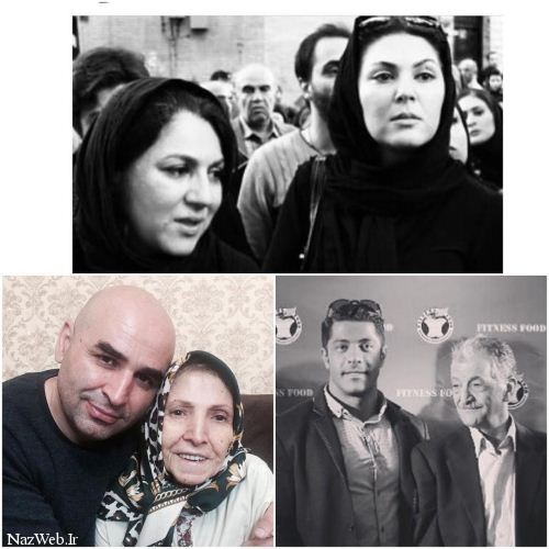 تصاویر اینستاگرامی تسلیت چهره ها به لاله و ستاره اسکندری