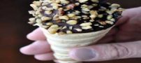 طرز تهیه بستنی قیفی در خانه