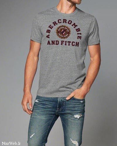 مدل تیشرت مردانه برند مشهور Abercrombie & Fitch