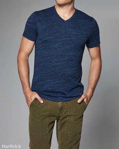 مدل تیشرت مردانه برند مشهور Abercrombie & Fitch