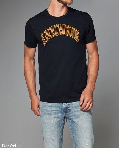 مدل تیشرت مردانه برند مشهور Abercrombie & Fitch