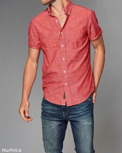 مدل تیشرت مردانه برند مشهور Abercrombie & Fitch