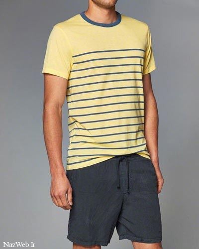 مدل تیشرت مردانه برند مشهور Abercrombie & Fitch