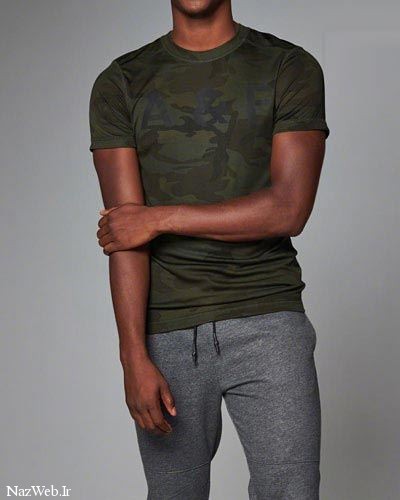 مدل تیشرت مردانه برند مشهور Abercrombie & Fitch