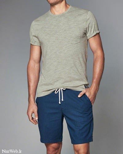 مدل تیشرت مردانه برند مشهور Abercrombie & Fitch
