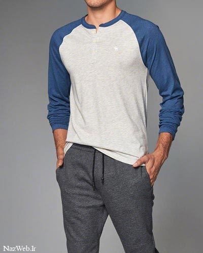 مدل تیشرت مردانه برند مشهور Abercrombie & Fitch