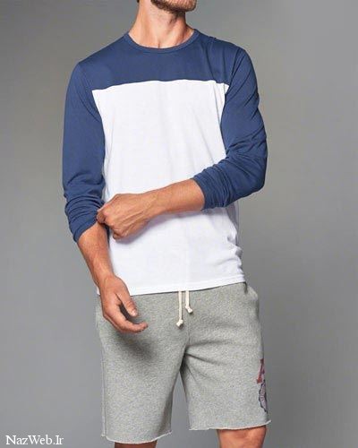 مدل تیشرت مردانه برند مشهور Abercrombie & Fitch