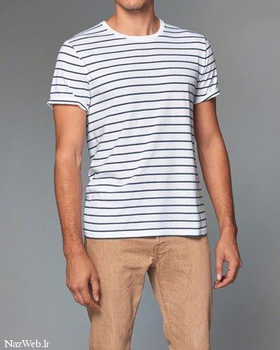 مدل تیشرت مردانه برند مشهور Abercrombie & Fitch