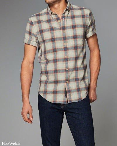 مدل تیشرت مردانه برند مشهور Abercrombie & Fitch