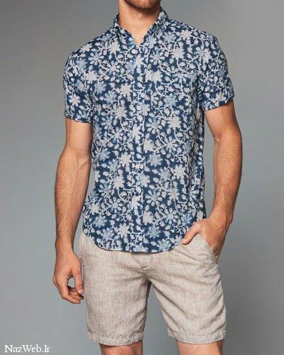 مدل تیشرت مردانه برند مشهور Abercrombie & Fitch