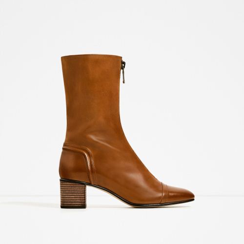 ZARA مدل نیم بوت شیک زنانه پاییز و زمستان
